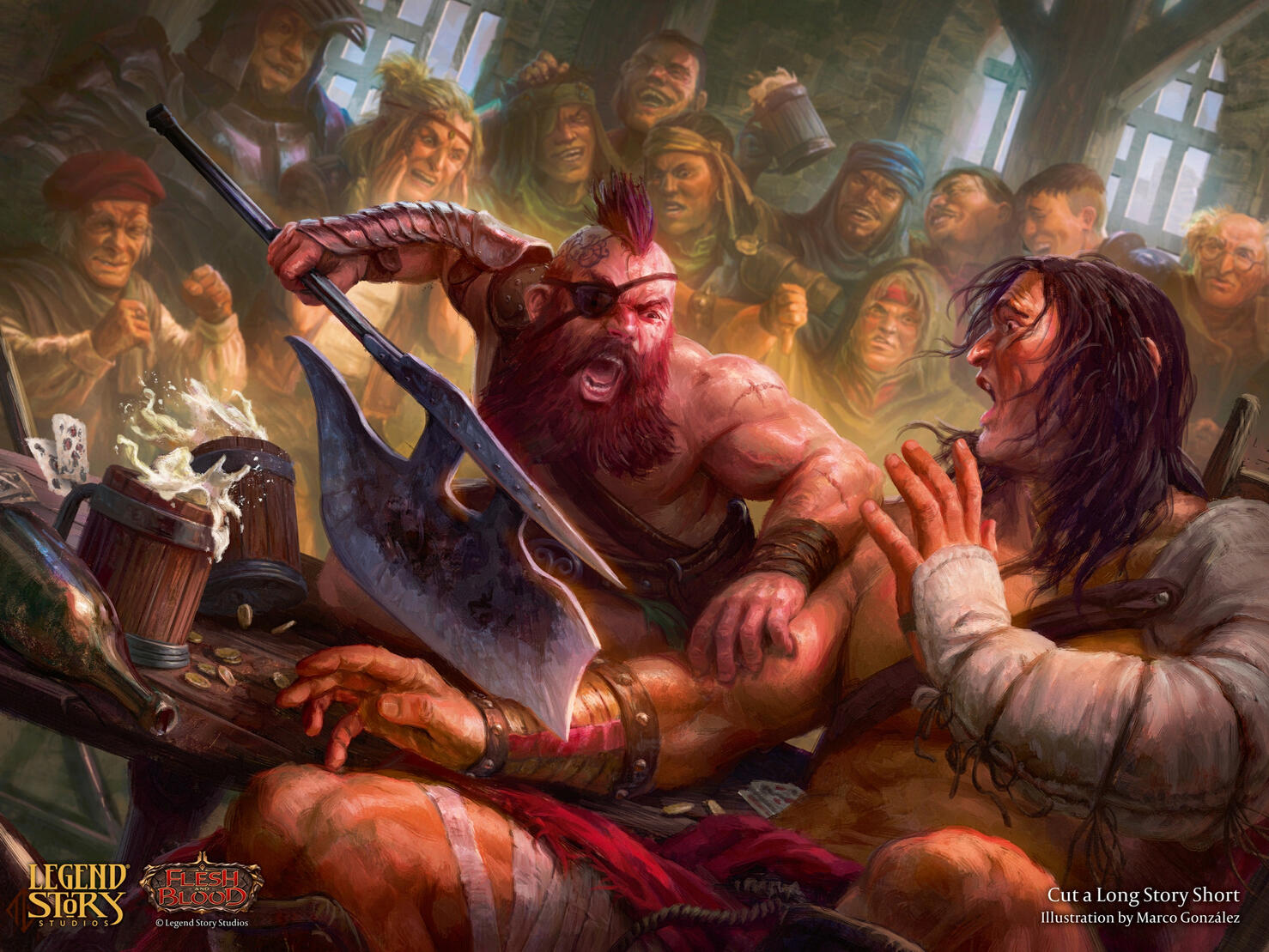 Flesh and Blood - Cut a Long Story Short ©2025 LEGEND STORY STUDIOS