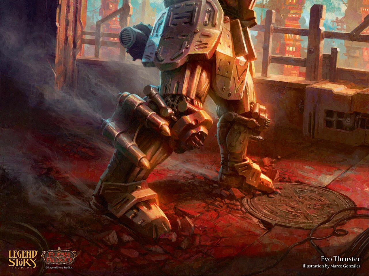 Flesh and Blood - Evo Thruster ©2023 LEGEND STORY STUDIOS