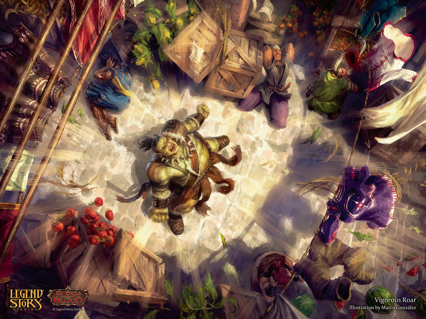 Flesh and Blood - Vigorous Roar ©2025 LEGEND STORY STUDIOS