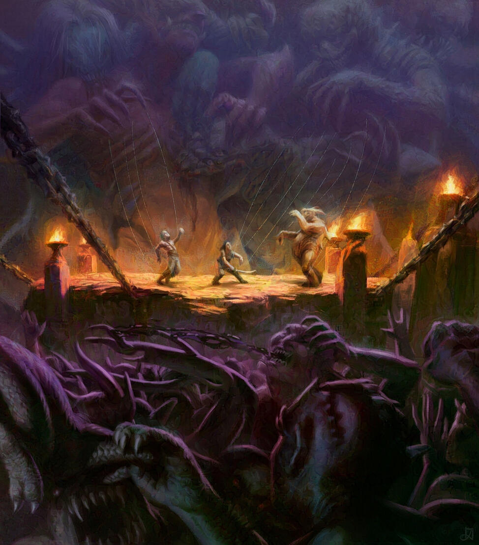 Flesh and Blood - Shadow Puppetry ©2021 LEGEND STORY STUDIOS