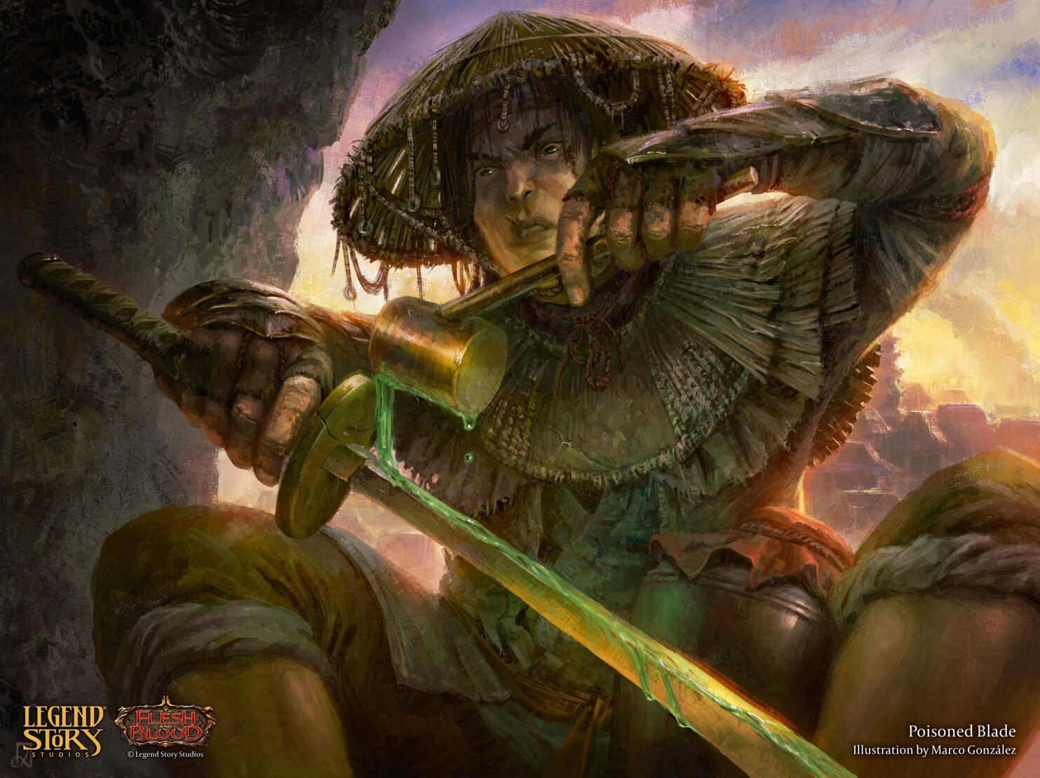 Flesh and Blood - Poisoined Blade ©2025 LEGEND STORY STUDIOS