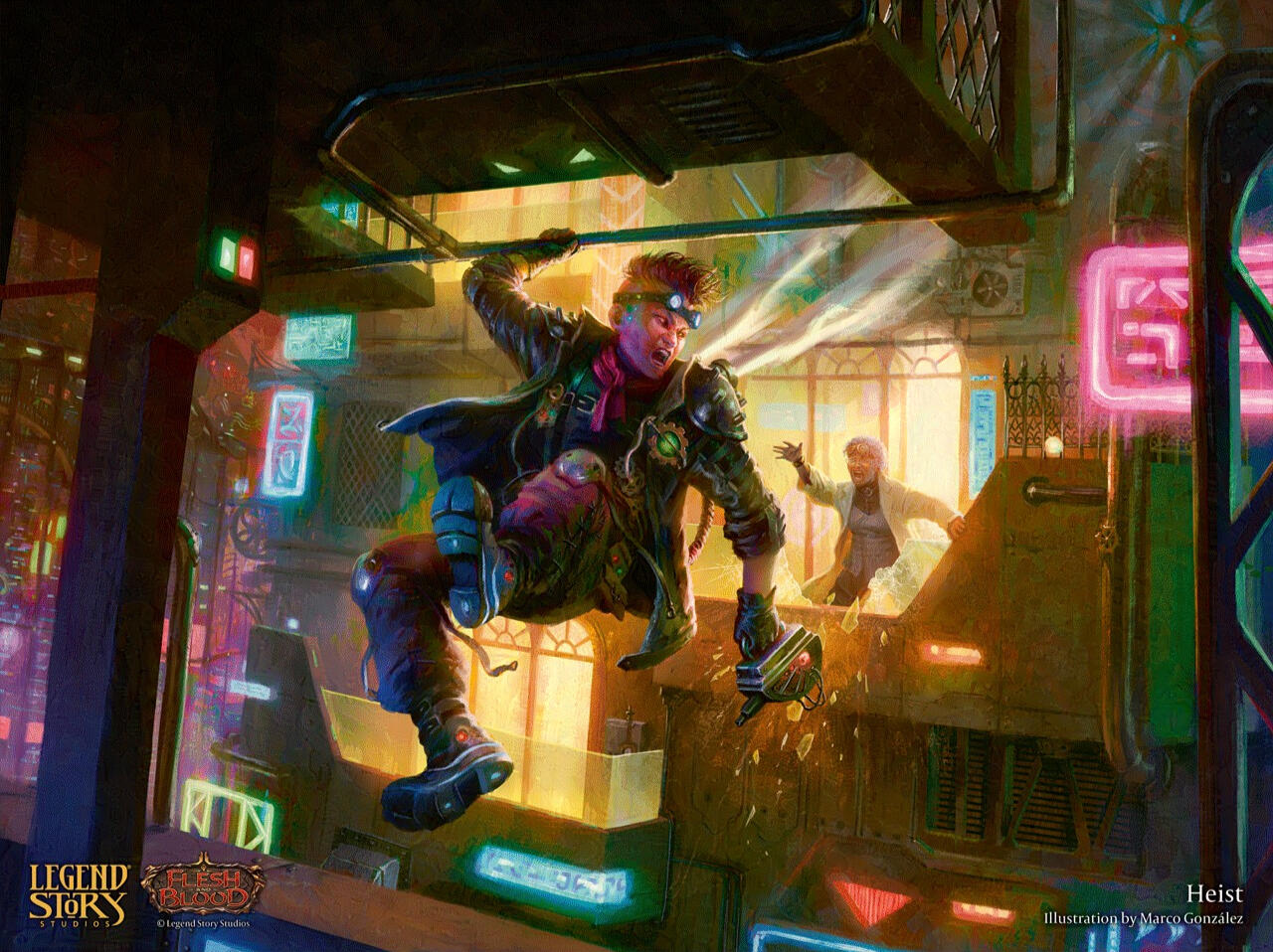 Flesh and Blood - Heist ©2023 LEGEND STORY STUDIOS