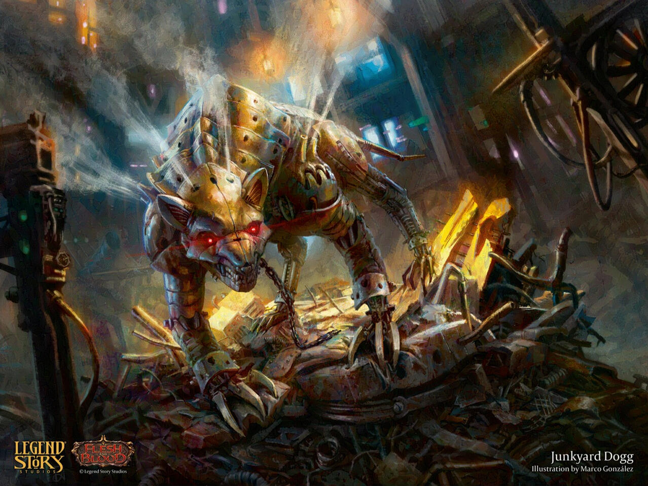 Flesh and Blood - Junkyard Dogg ©2023 LEGEND STORY STUDIOS