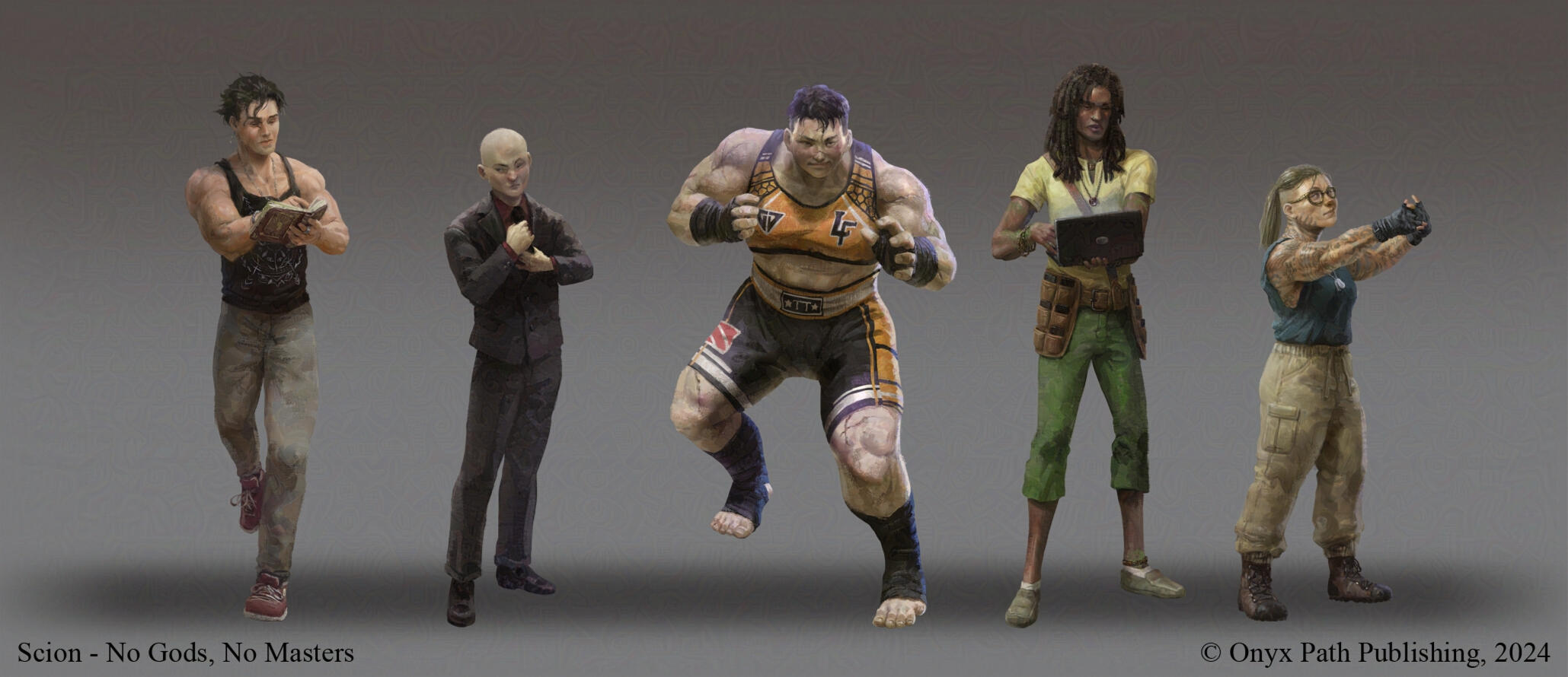 SCION: NO GODS, NO MASTERS © ONYX PATH PUBLISHING, 2024